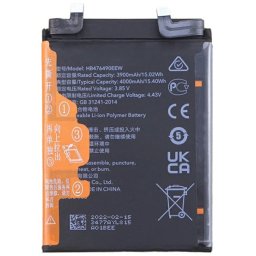 Huawei HB476490EEW Съвместима Литиево-полимерна Батерия 3.85V / 3900mAh за Huawei nova 9 Pro / Honor 50 Pro