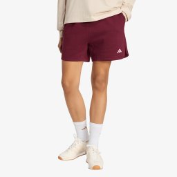 Къси панталони adidas 3 Stripes Studio Fleece Loose Shorts Maroon M