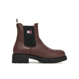 Tommy Jeans Боти тип челси Tjw Chelsea Boot Wl EN0EN02826 Кафяв
