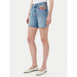 Levi's® Дънкови шорти 501® 85833-0078 Светлосиньо Regular Fit