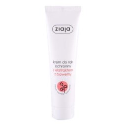 Ziaja Cotton Protective защитен крем за ръце с екстракт от памук 100 ml за жени