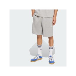 adidas Спортни шорти Essentials Trefoil JW8624 Сив Regular Fit