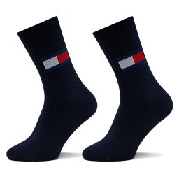 Дълги чорапи Tommy Jeans 701228222 Тъмносин
