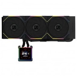 CPU Cooler HYDROSHIFT II LCD-S 360TL Black