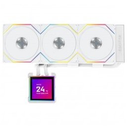 CPU Cooler HYDROSHIFT II LCD-S 360TL White