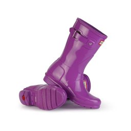 Hunter - Оригинални къси гумени ботуши WFS2000RGL - Лилави