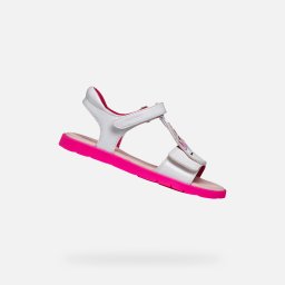 Бели сандали за момичета Geox Joyfoot