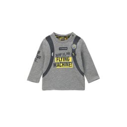 Original Marines Тениска с дълъг ръкав DCA0707NM Сив Regular Fit