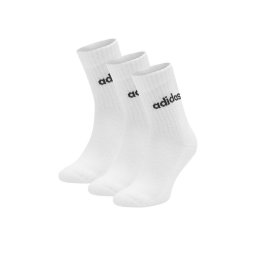 adidas Дълги чорапи C-HT3455 3-PACK Бял