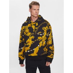 Versace Jeans Couture Суитшърт 75GAI3C0 Черен Regular Fit