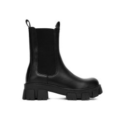 DeeZee Боти тип челси 12837-22-BLACK PU Черен