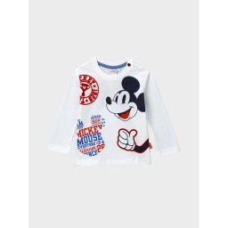 Original Marines Блуза MICKEY MOUSE DCAV0617NM Бял Regular Fit