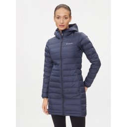 Columbia Пухено яке Down Long Jacket 1859672 Тъмносин Regular Fit