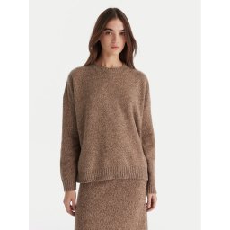 Weekend Max Mara Пуловер Sibari 2525366152 Кафяв Relaxed Fit