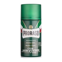 PRORASO Green Shaving Foam пяна за бръснене с ментол и евкалипт 300 ml за мъже