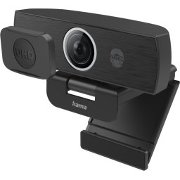 Уеб камера HAMA C-900 Pro, UHD 4K, Стерео микрофон, 2160p, USB-C, Черна