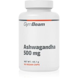 GymBeam Ashwagandha 500 mg капсули за подпомагане на физическото и психическото здраве 68.1 гр.