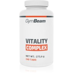 GymBeam Multivitamin Vitality Complex таблетки с мултивитаминен комплекс 240 табл