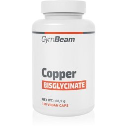 GymBeam Copper Bisglycinate капсули за нормалната функция на имунната система и защита на клетките от оксидативен стрес 112 гр.