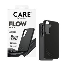 Гръб CARE by PanzerGlass за Samsung Galaxy S26 Plus, Flow Case Black w. Qi