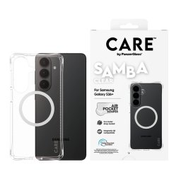 Гръб CARE by PanzerGlass за Samsung Galaxy S26 Plus, Samba Case w. White Qi - Прозрачен