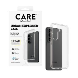 Гръб CARE by PanzerGlass за Samsung Galaxy S26 Plus, Urban Explorer Case - Прозрачен