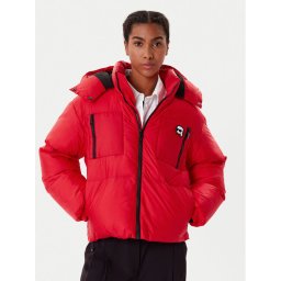 KARL LAGERFELD Зимно яке A3W15020 Червен Regular Fit