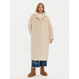 Guess Кожено палто New Alina W3BL86 WF2C2 Бежов Regular Fit