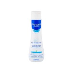 Mustela Bébé Multi-Sensory Bubble Bath нежен измиващ гел за бебета 200 ml