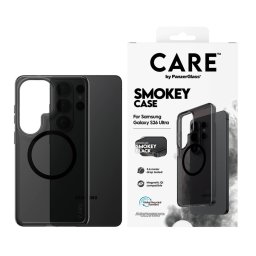 Гръб CARE by PanzerGlass за Samsung Galaxy S26 Ultra, Urban Explorer Case Smokey w. Black Qi