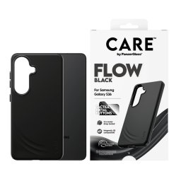 Гръб CARE by PanzerGlass за Samsung Galaxy S26, Flow Case Black w. Qi