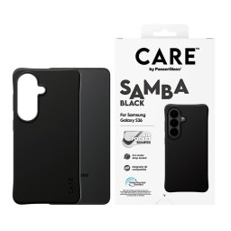 Гръб CARE by PanzerGlass за Samsung Galaxy S26, Samba Case w. Qi - Черен