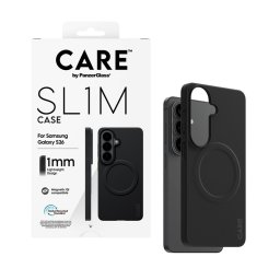 Гръб CARE by PanzerGlass за Samsung Galaxy S26, SLIM Case - Черен