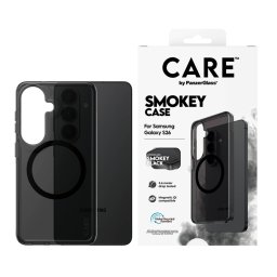 Гръб CARE by PanzerGlass за Samsung Galaxy S26, Urban Explorer Case Smokey w. Black Qi