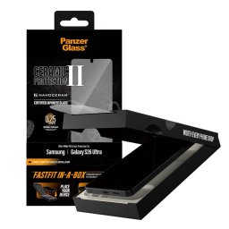 Стъклен протектор PanzerGlass за Samsung Galaxy S26 Ultra, Ceramic, Ultra-Wide Fit w. FASTFIT IN-A-BOX