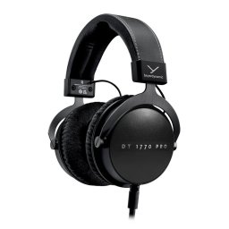 Слушалки beyerdynamic DT 1770 Pro MK II, 6.35 mm жак, ХLR-3 конектор, 5 - 40 000 Hz честотен диапазон, 30 ohms, черни