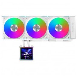 CPU Cooler HYDROSHIFT II LCD-S 360CL White