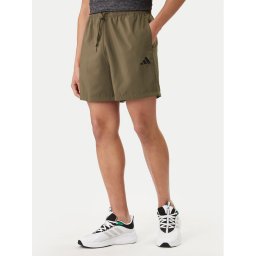 adidas Спортни шорти Essentials Small Logo Chelsea JF1113 Зелен Regular Fit