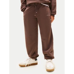 Tommy Hilfiger Долнище анцуг Mini Corp KS0KS00662 Кафяв Regular Fit