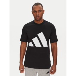 adidas Тишърт Essentials Big Logo JE8945 Черен Regular Fit