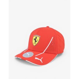 PUMA x Scuderia Ferrari Charles Leclerc Team Baseball Cap Red