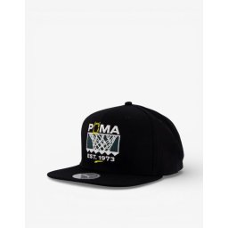 PUMA Basketball Pro Flatbrim Cap Black