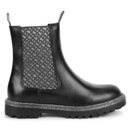 Боти тип челси Boss J19088 M Черен