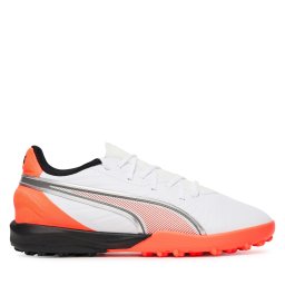 Обувки за футбол Puma King Match Tt Jr 108838 01 Бял