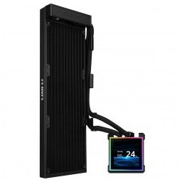 CPU Cooler HYDROSHIFT II LCD-S 360N Fanless Black