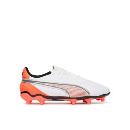 Puma Обувки за футбол King Match Fg/Ag Jr 108837 01 Бял