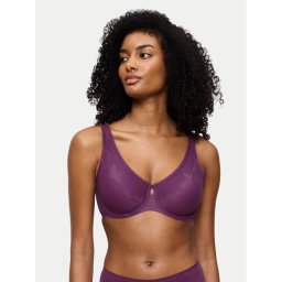 Triumph Сутиен с банели Wild Rose Sensation 10205953 Виолетов