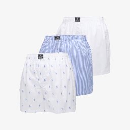 Боксерки Ralph Lauren Open Boxer 3-Pack Multi S