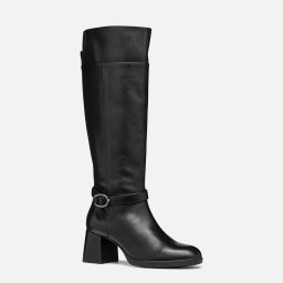 Black Women's Geox Walk Pleasure 55 Boots - Women's