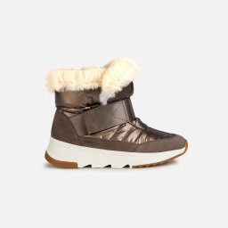 Brown women's ankle boots Geox Falena B ABX - Women's